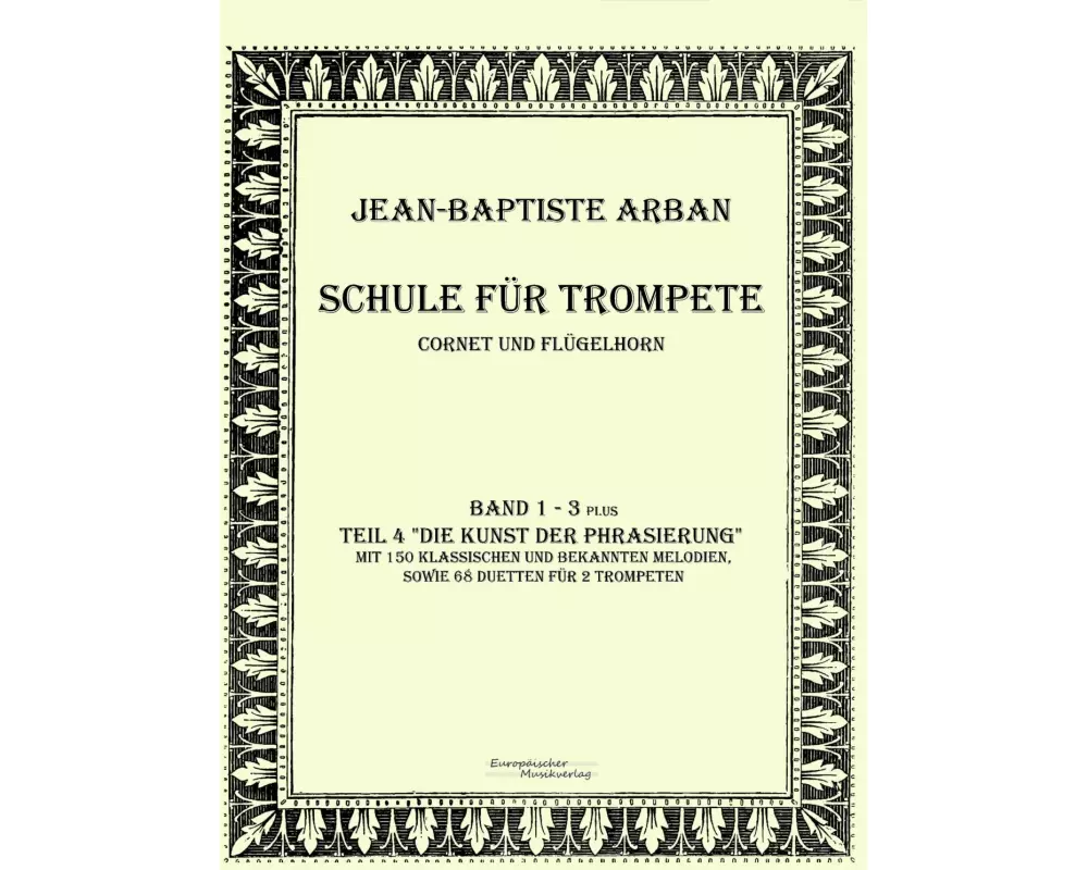 Arban Schule für Trompete