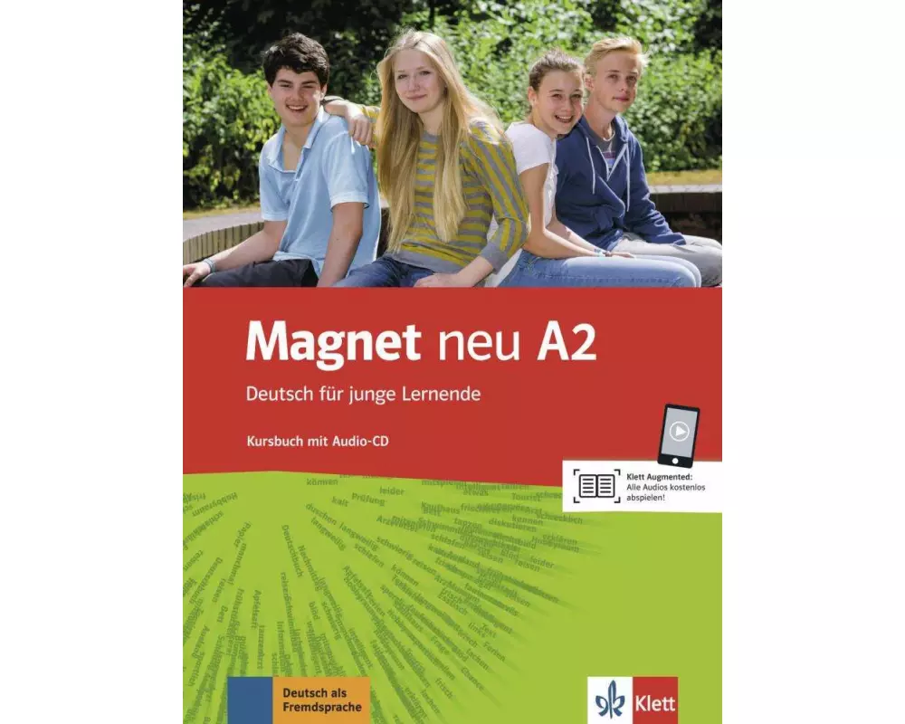 Magnet neu. Deutsch für junge Lernende. Kursbuch mit Audios