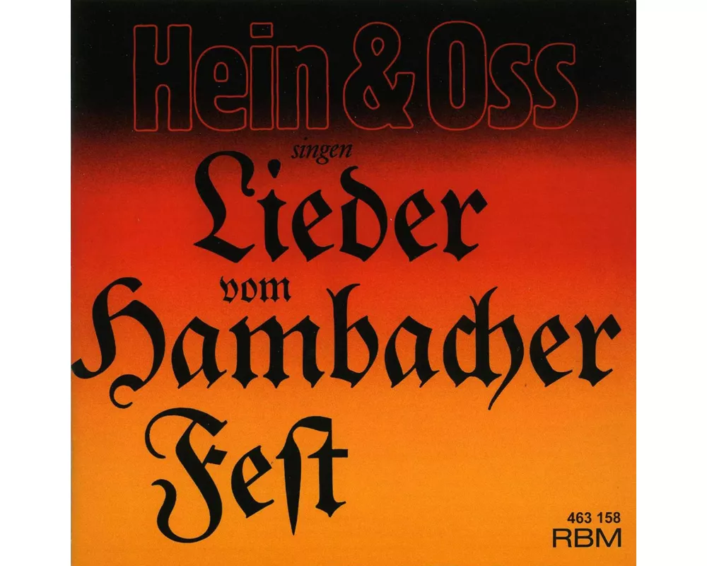 Hein & Oss singen Lieder vom Hambacher Fest