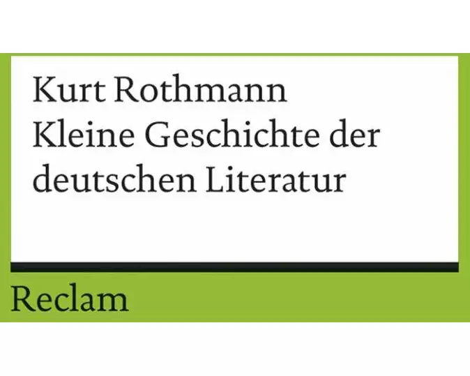 Kleine Geschichte der deutschen Literatur