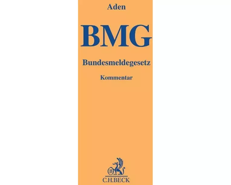 Bundesmeldegesetz. BMG