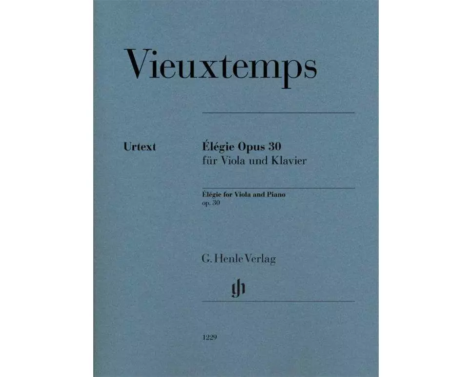 Élégie op. 30 für Viola und Klavier