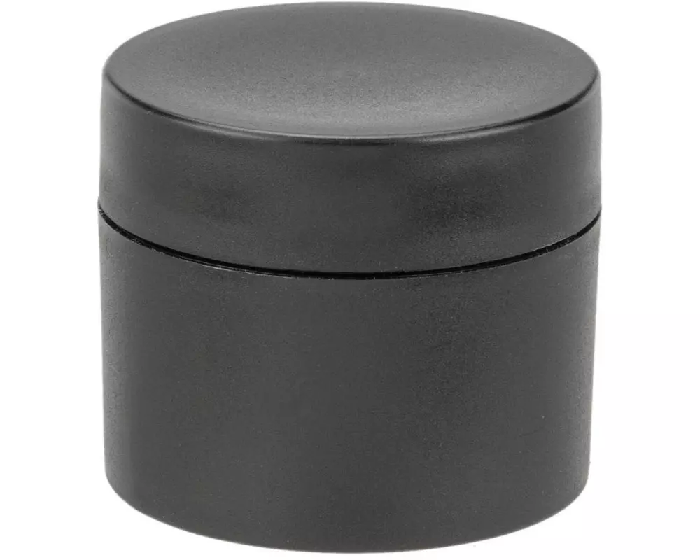 Glorex Kosmetik Dose doppelwandig 30 ml, Schwarz