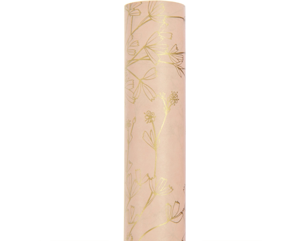 RICO DESIGN Seidenpapier Blumen 50x415cm 401257 Gold