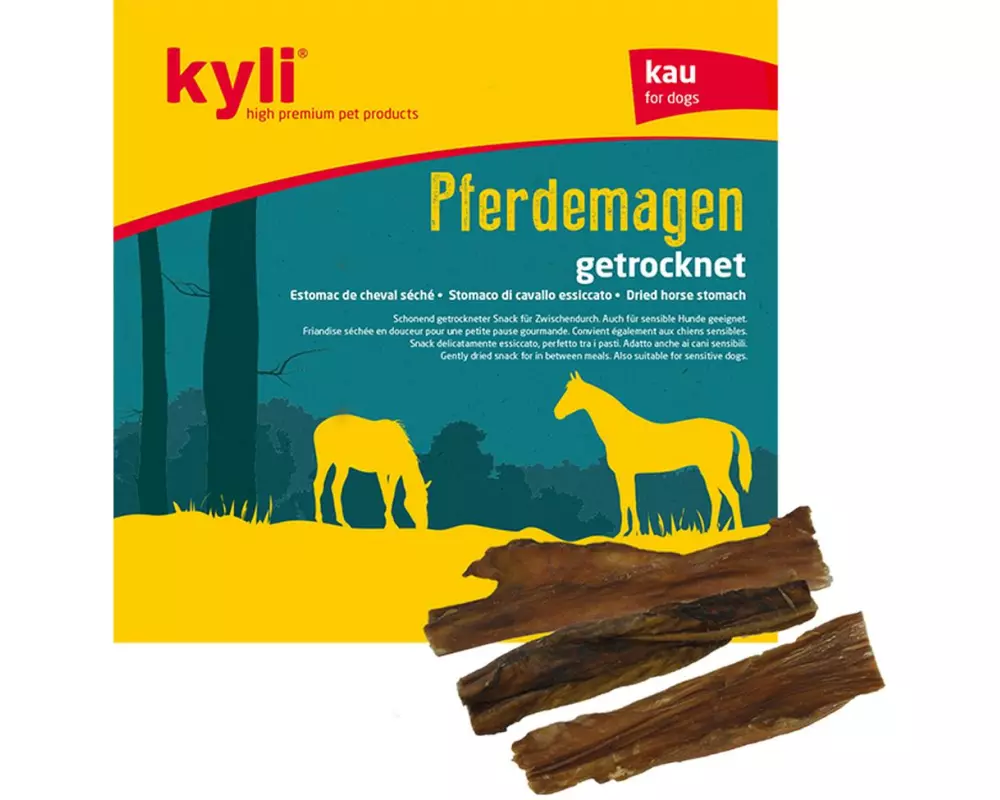 kyli Kausnack Pferdemagen getrocknet 250 g