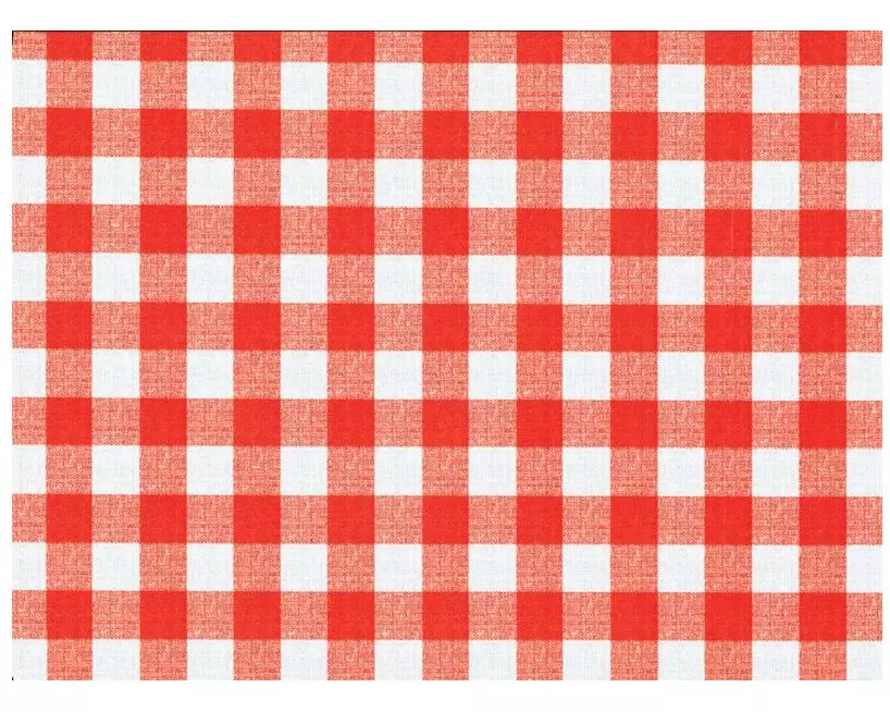 d-c-fix Tischdecke Avanti 140 cm x 180 cm, Rot/Weiss