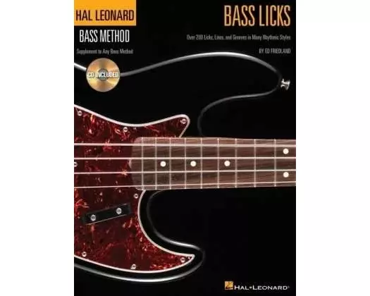 Bass Licks Book/Online Audio