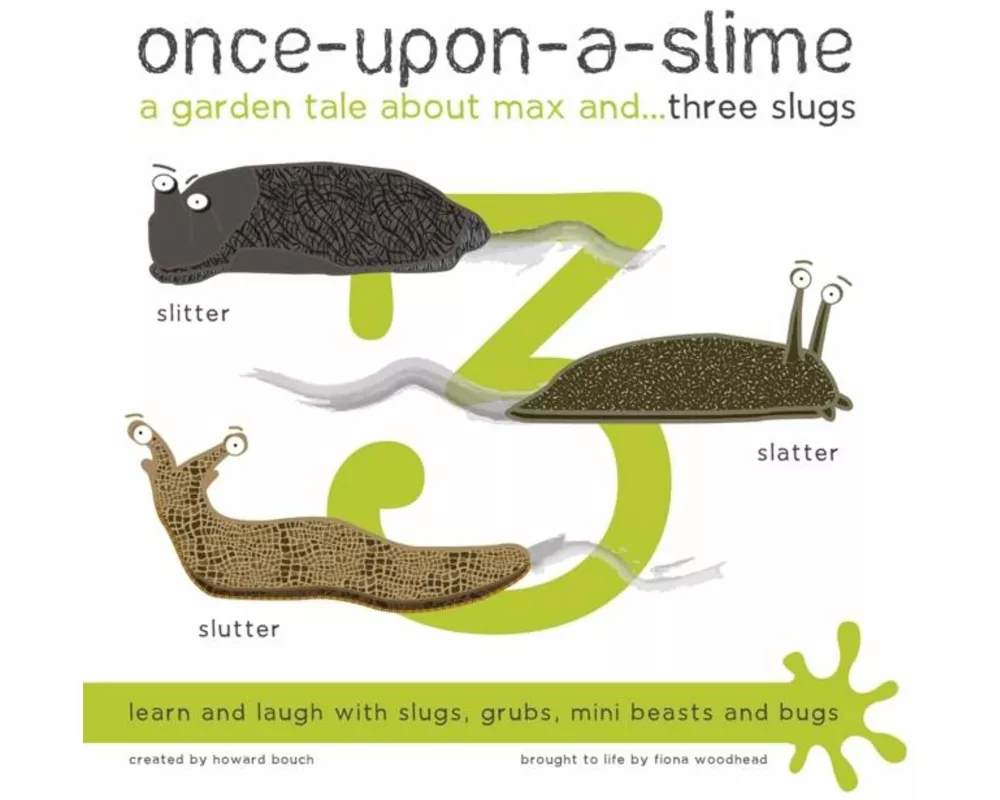 Once-Upon-a-Slime, a Garden Tale About Max and - Three Slugs