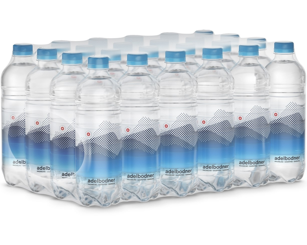 ADELBODNER mit Kohlensäure 100062 50 cl, 24 Stk.