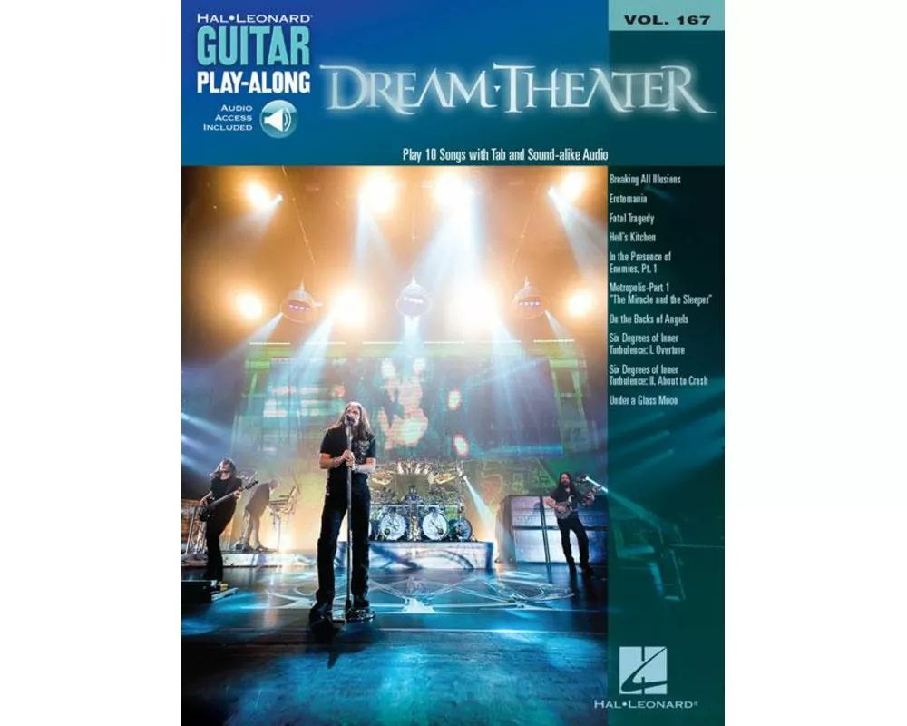 Dream Theater Guitar Play-Along Vol.167