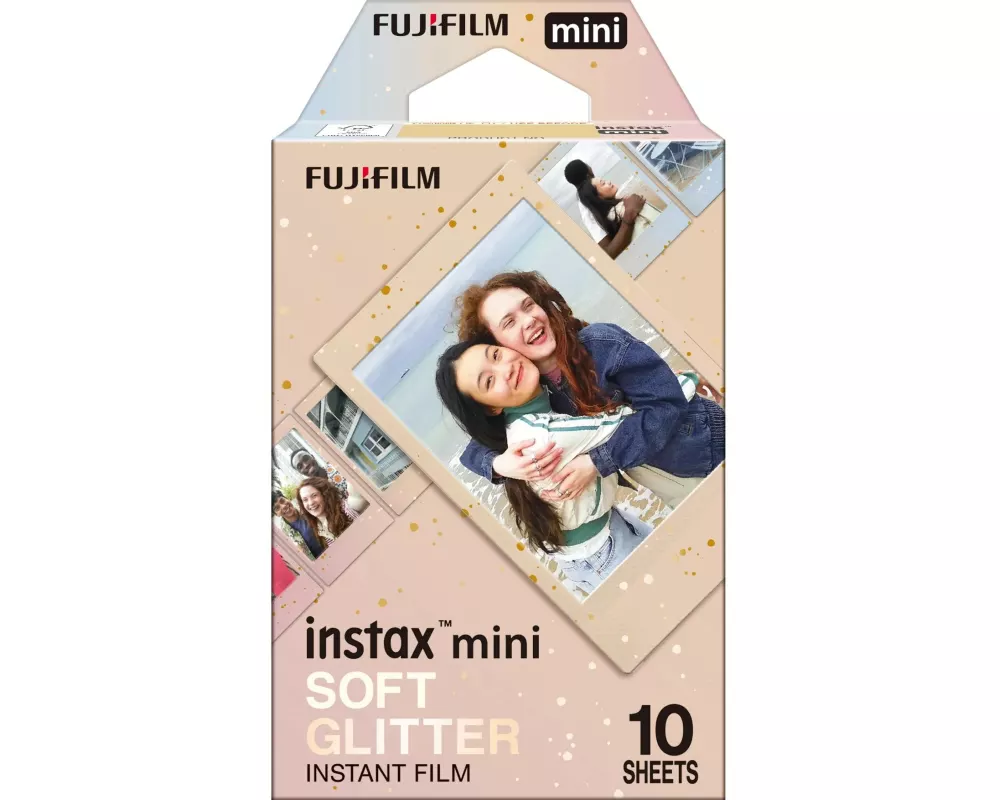 Fujifilm Instax Mini 10 Blätter Soft Glitter