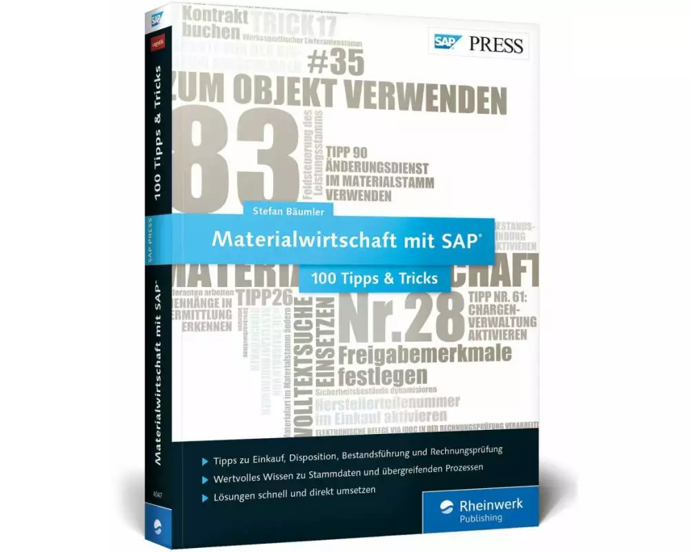 Materialwirtschaft mit SAP − 100 Tipps & Tricks