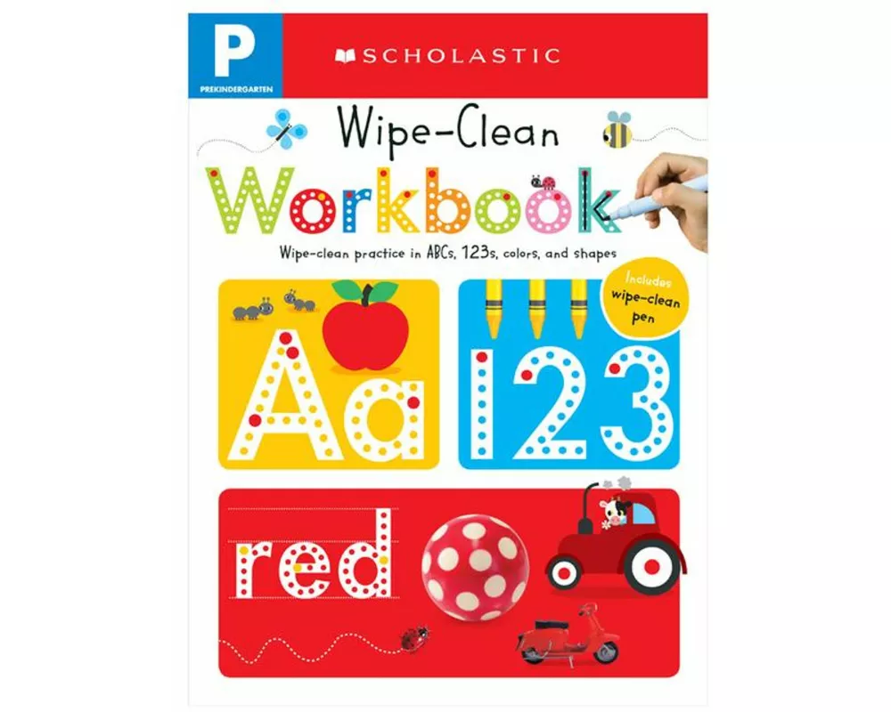 Wipe Clean Workbooks: Pre-K (Scholastic Early Learners)
