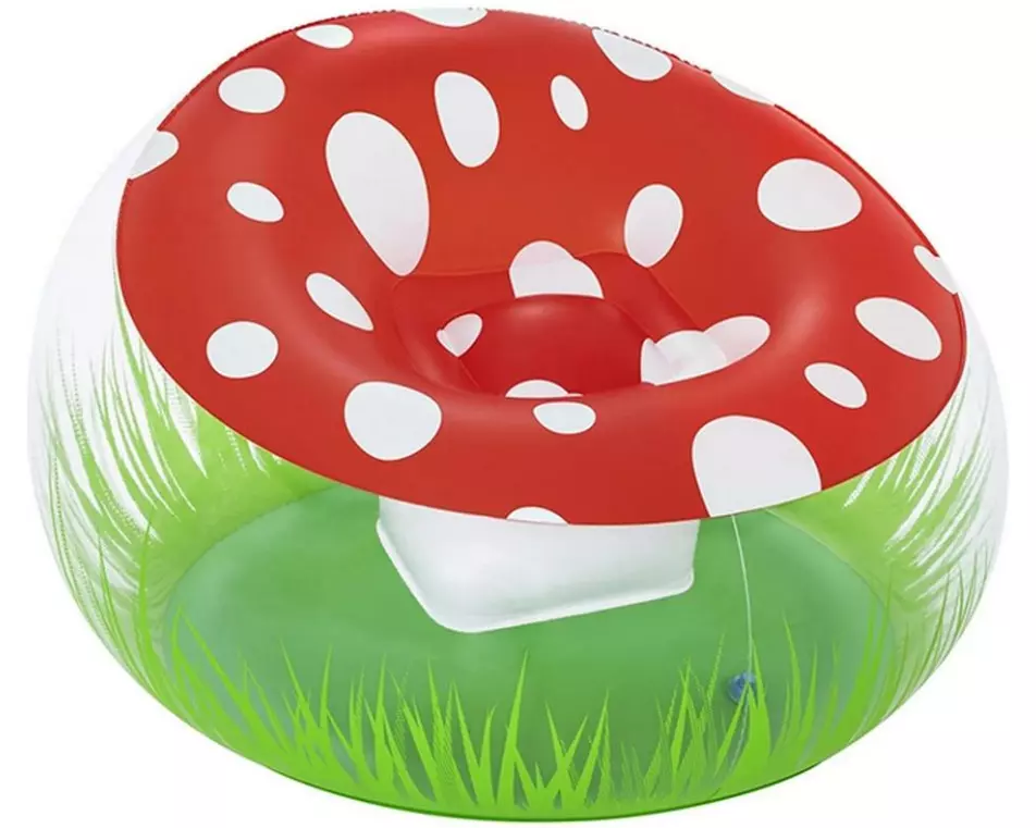 Bestway Aufblasbarer Sessel Fliegenpilz 112 x 112 cm