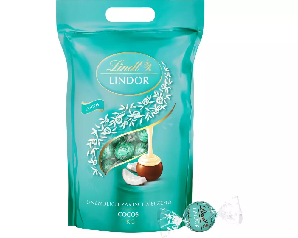 Lindt Schokolade Lindor Kokosnuss 1000 g