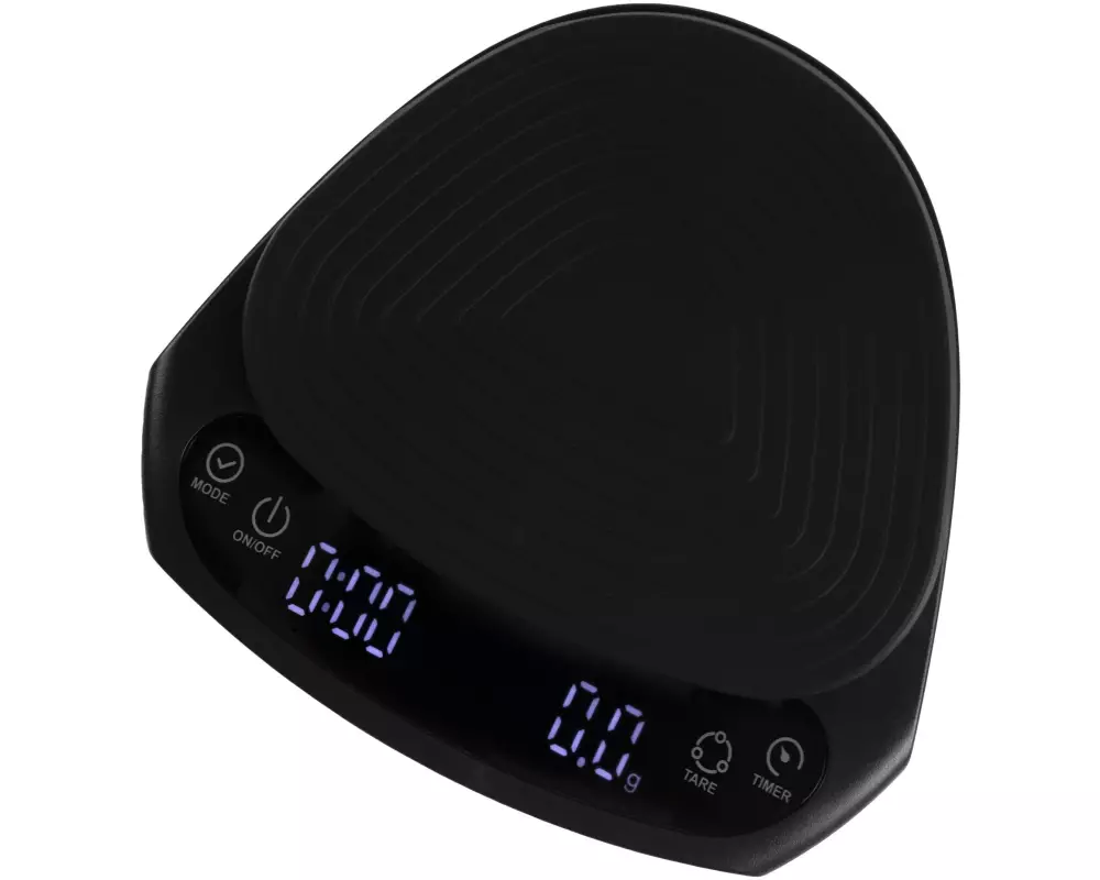 FURBER Kaffeewaage Triangolo 4 Schwarz