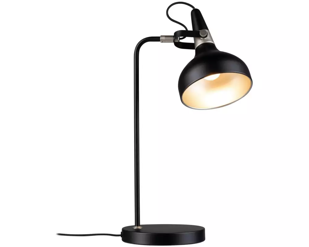 Paulmann Neordic Tischleuchte E14, Schwarz matt