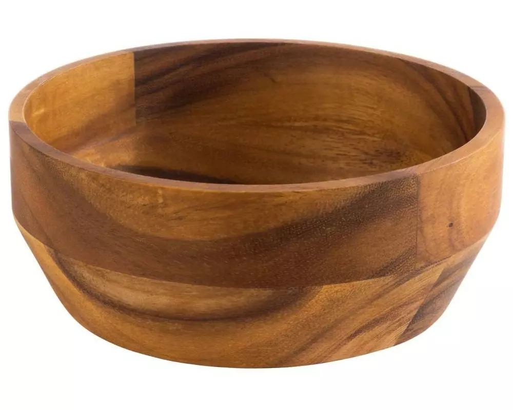 APS Schüssel Schale Acacia 21 x 8.5 cm, Braun