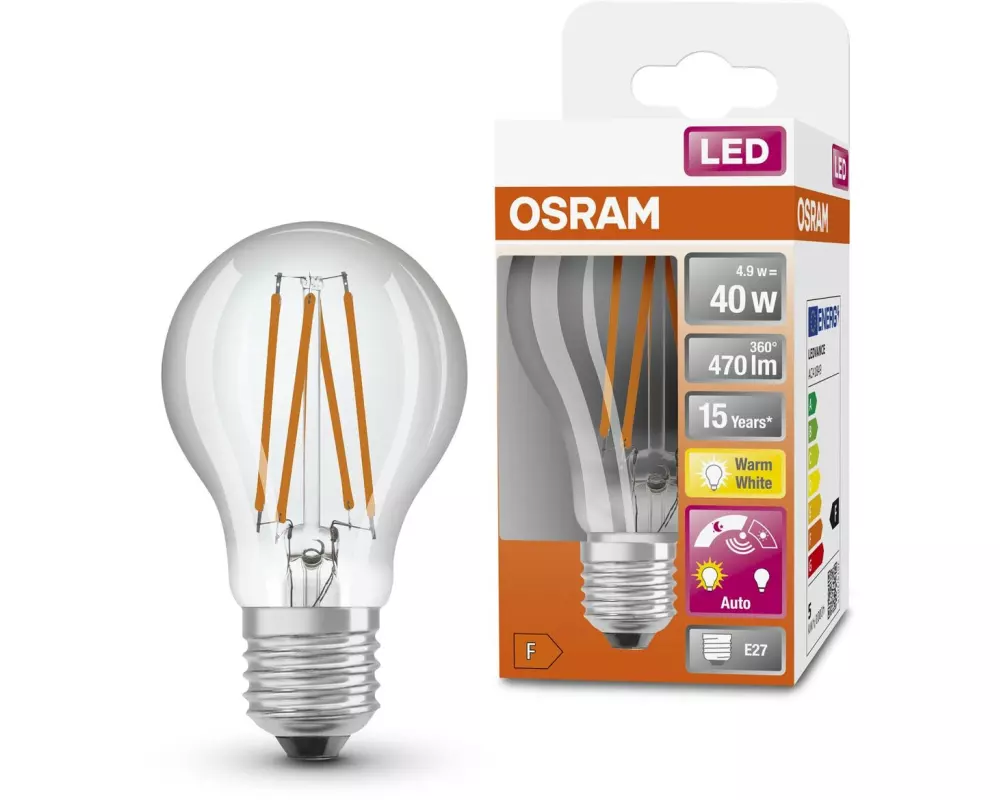 OSRAM Lampe LED Daylight Sensor Warmweiss (WW)