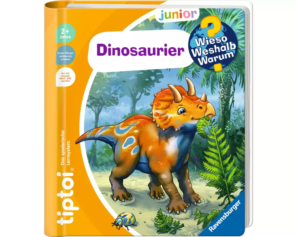 tiptoi Lernbuch WWW junior Dinosaurier