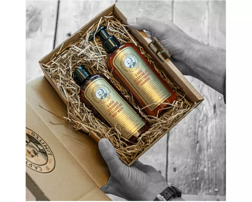 captain fawcett Ricki Hall's Booze & Baccy Geschenkset 500 ml