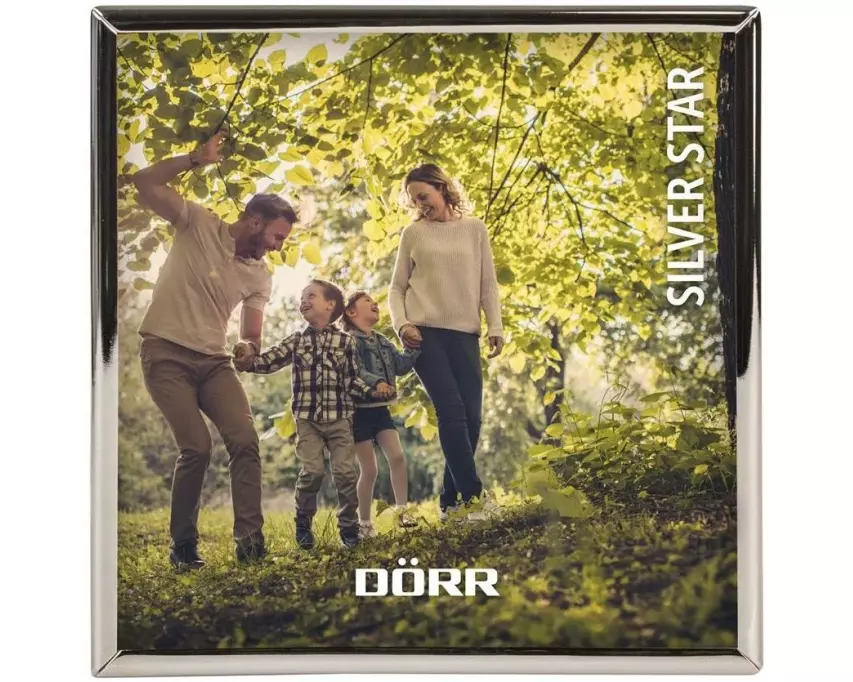 Dörr Bilderrahmen Silver Star Toskana, Silber 10 x 10 cm