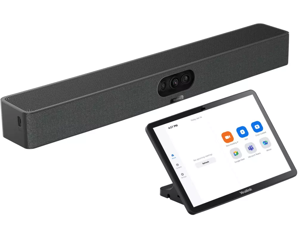 Yealink MeetingBar A25 inkl. CTP25 Touch Console Kit 4K 30 fps