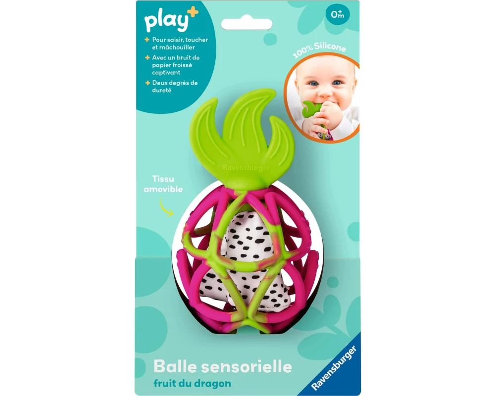play+ Balle sensorielle: fruit du dragon FR
