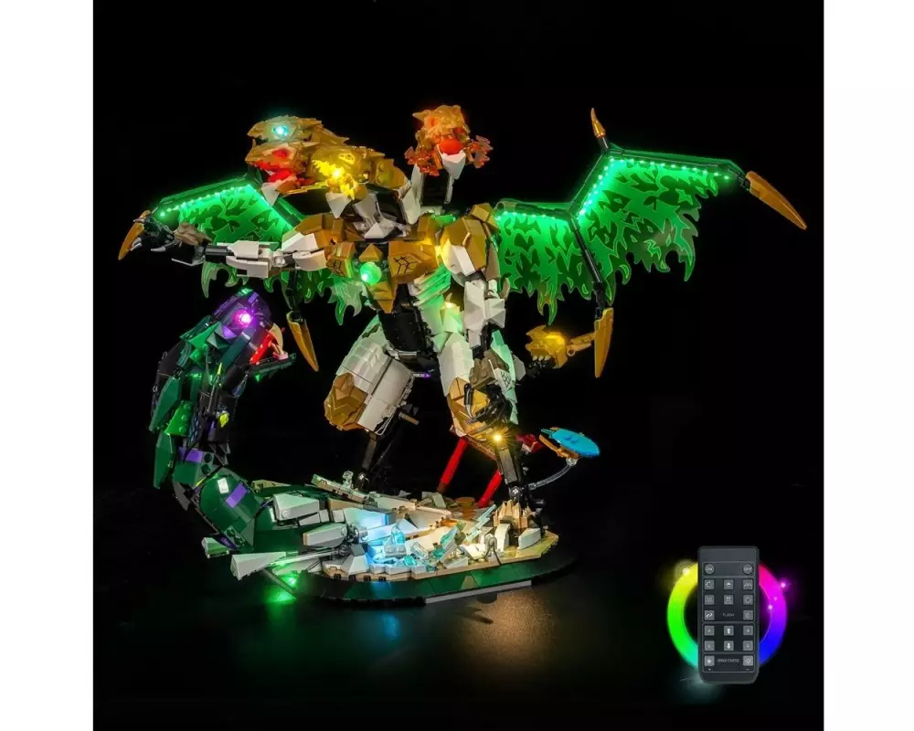 BrickBling Beleuchtungs-Set LEGO 71872 Ninjago Duell LED