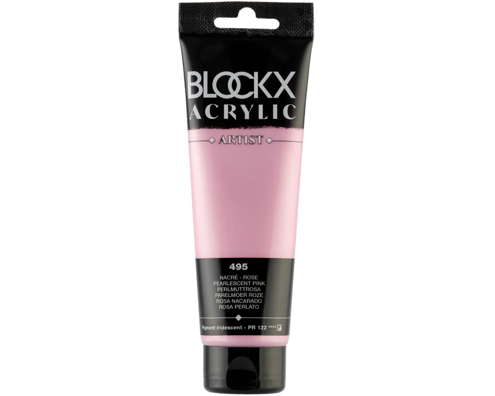 BLOCKX Acrylfarbe 120ml 60495BXC perlmuttrosa