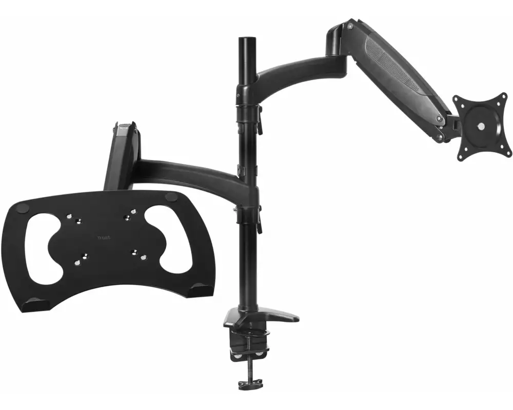 Trust Mara Monitor- & Laptop-Arm bis 16 kg – Schwarz
