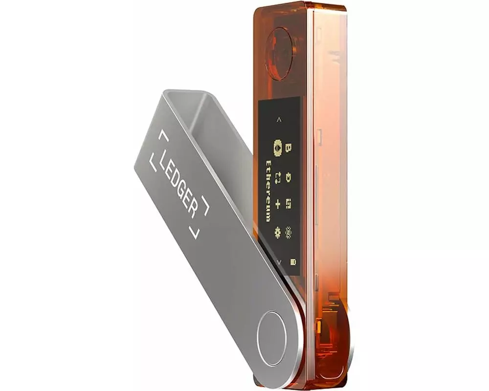 Ledger Nano X Blazing Orange