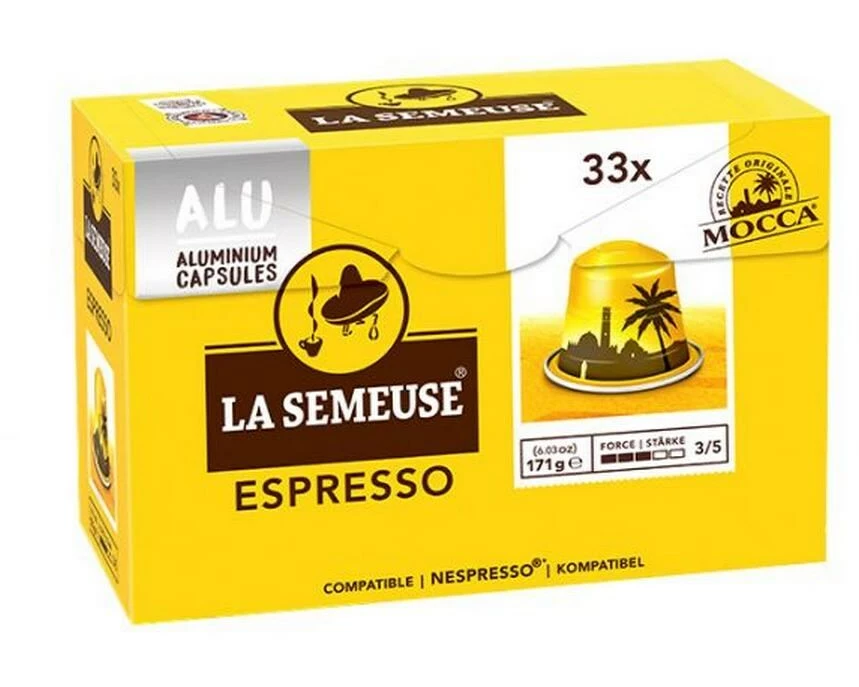 La Semeuse Kaffeekapseln Espresso 33 Stück