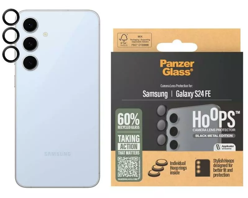 Panzerglass Lens Protector Rings HOOPS Samsung Galaxy S24 FE