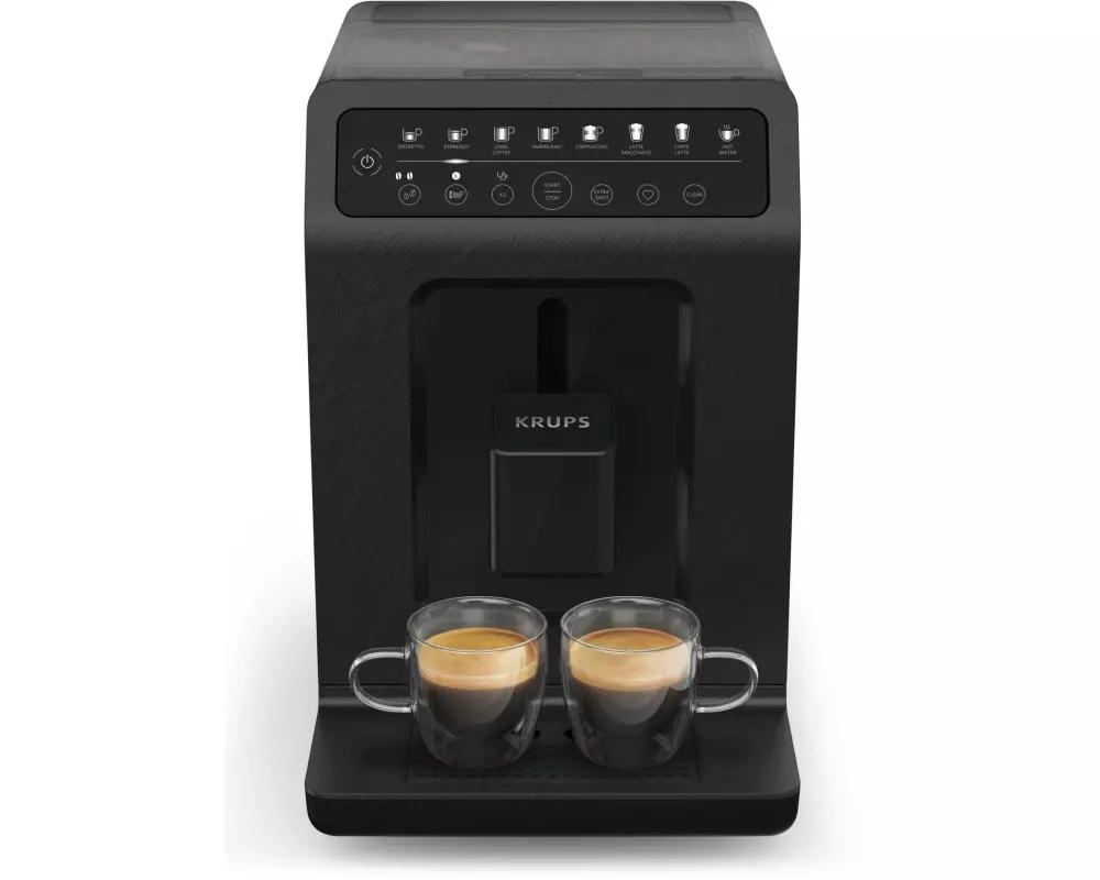 Krups Kaffeevollautomat Evidence Eco-Design EA897BCH Schwarz