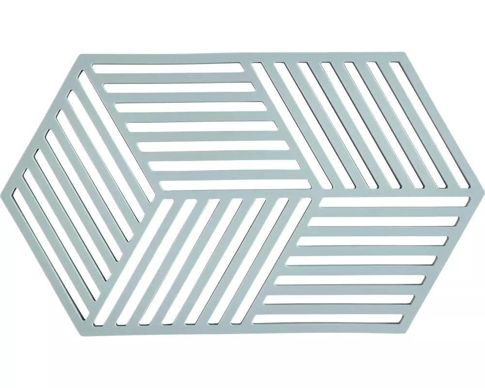 Zone Denmark Topfuntersetzer Hexagon Hellblau