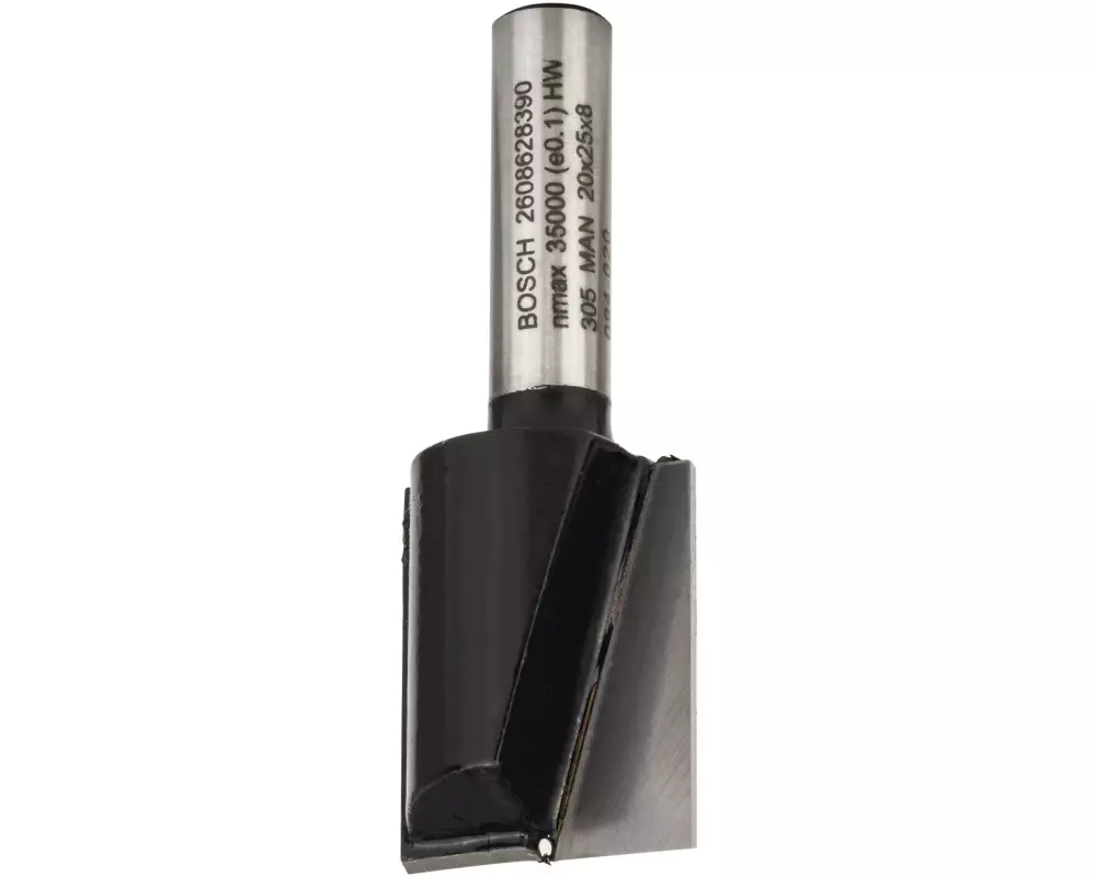 Bosch Professional V-Nutfräser Standard for Wood D1 20 mm, L 24.6 mm, G 56 mm