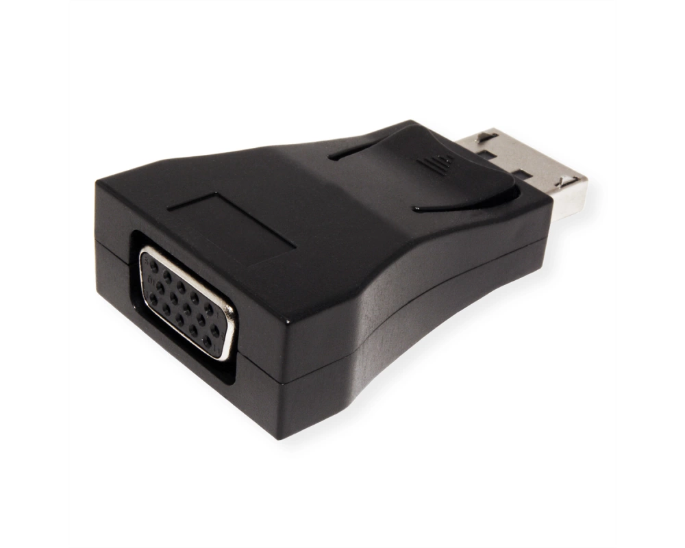 VALUE DisplayPort-VGA Adapter, DP ST - VGA BU, Aktiv