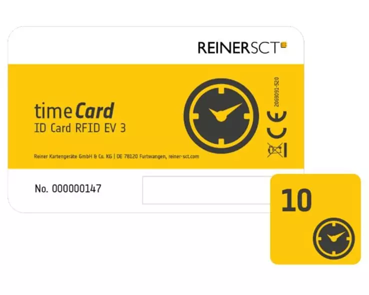 Reiner SCT RFID Karte timeCard Premium 10 Stück