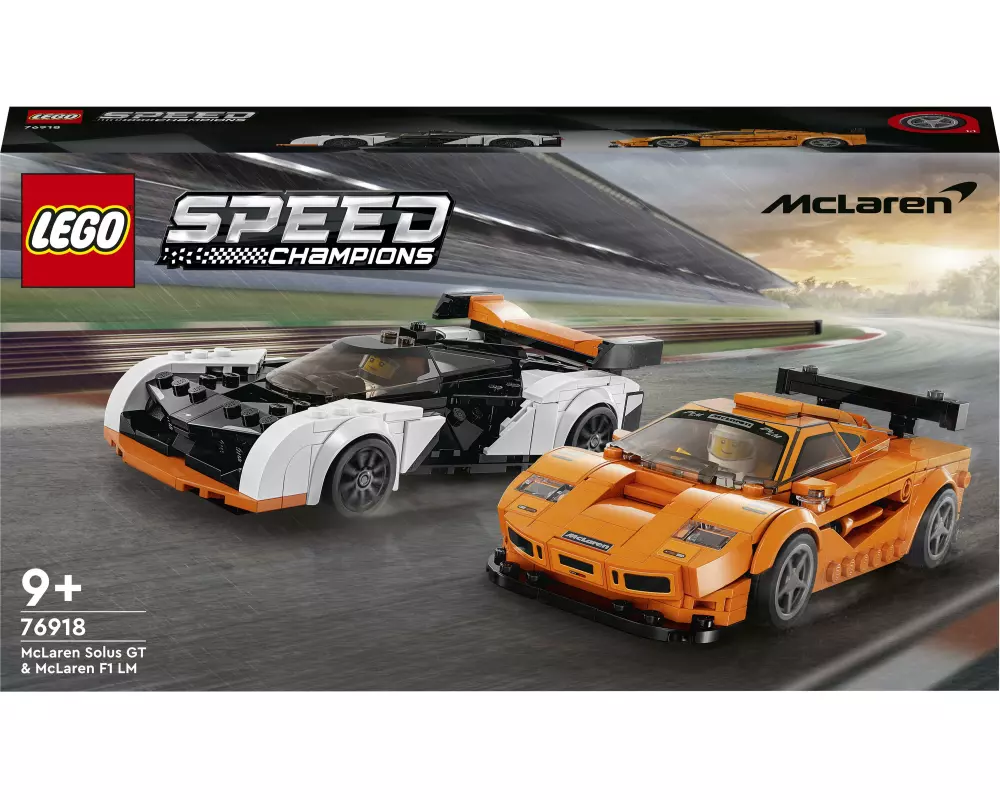 LEGO® Speed Champions McLaren Solus GT & McLaren F1 LM 76918