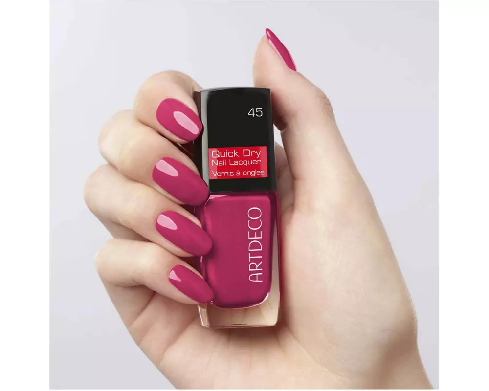 ARTDECO Quick Dry Nail Lacquer 45 Raspberry Tart