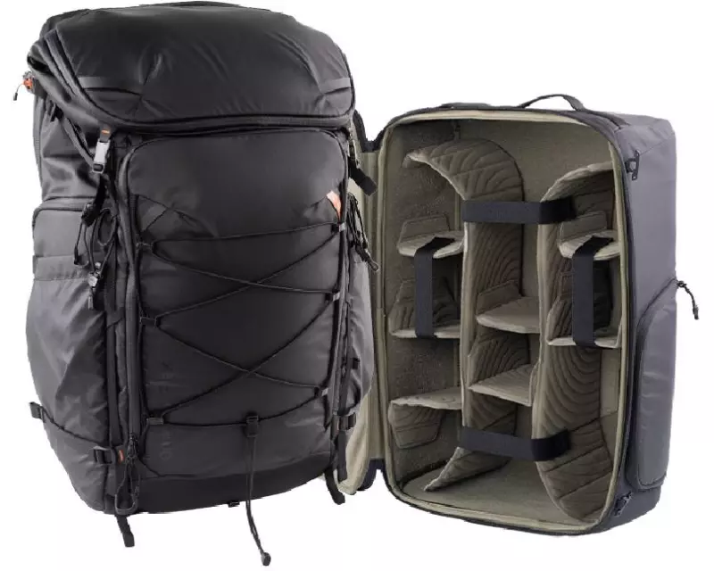 PGYTECH Fotorucksack OnePro Flex + Camera Insert L 40 L, Space Black