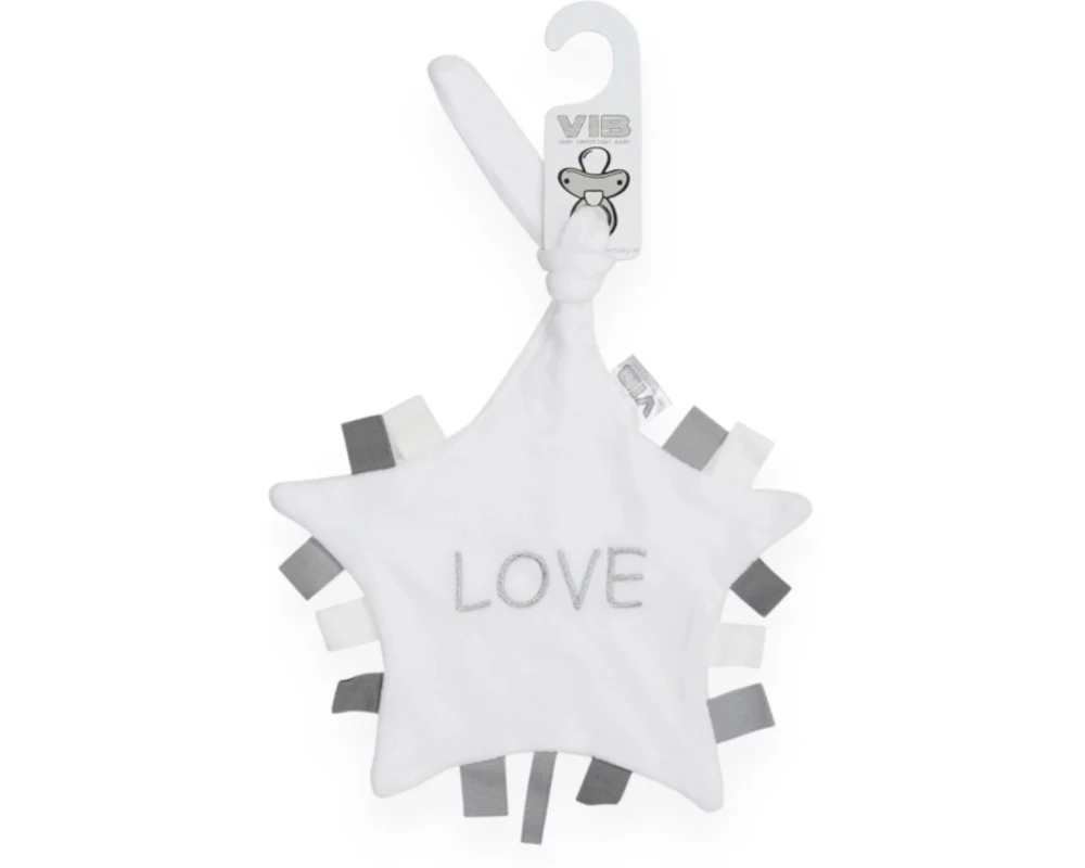 Very Important Baby Schmusetuch Stern Weiss