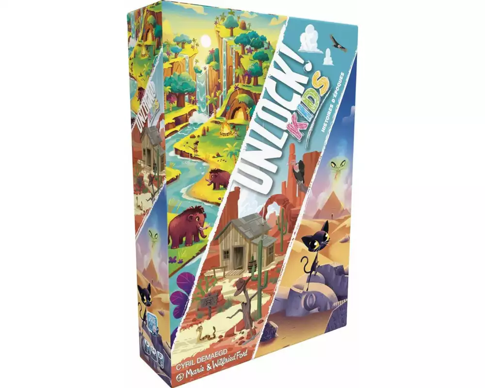 Space Cowboys Kinderspiel UNLOCK! Kids: Histoires D'Époques -FR-