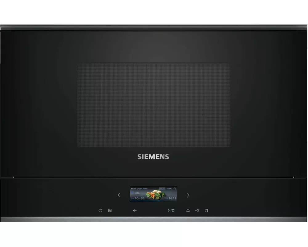 Siemens Einbaumikrowelle iQ700 BE732L1B1C Schwarz