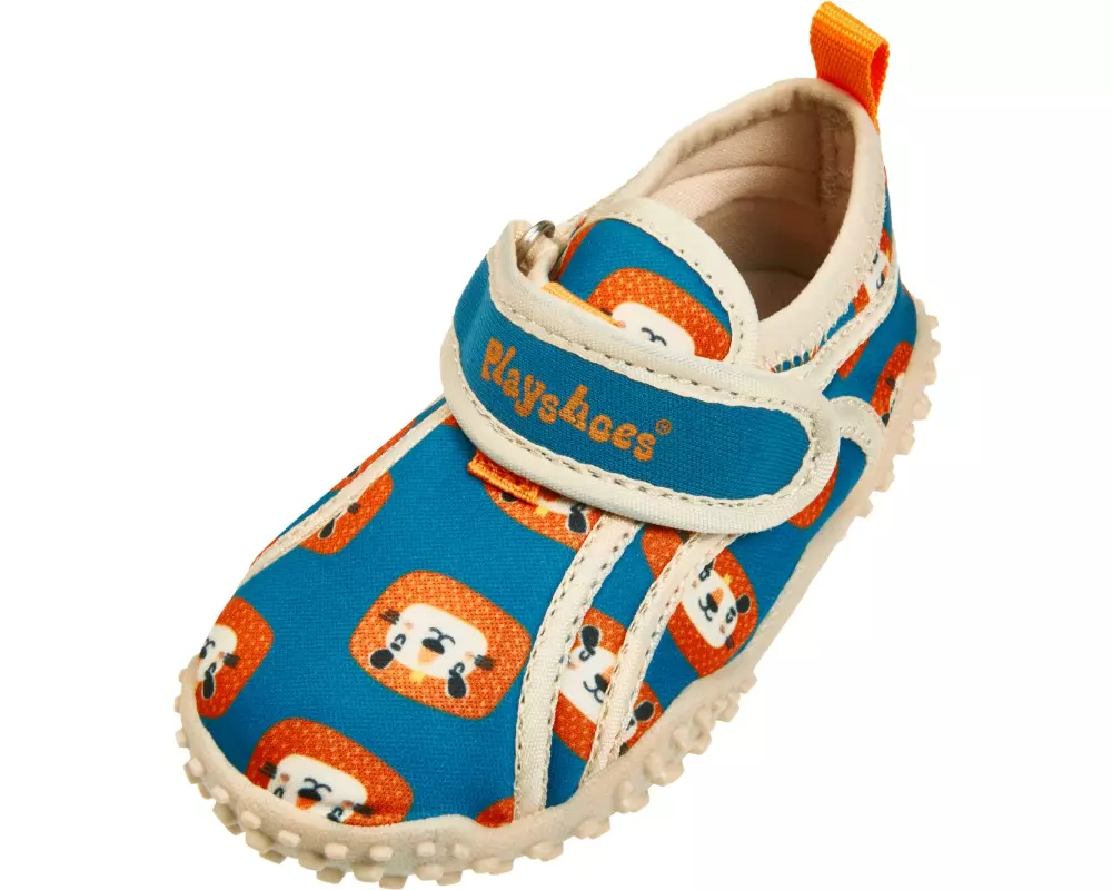 Playshoes Badeschuhe Dschungel Petrol Gr. 26-27