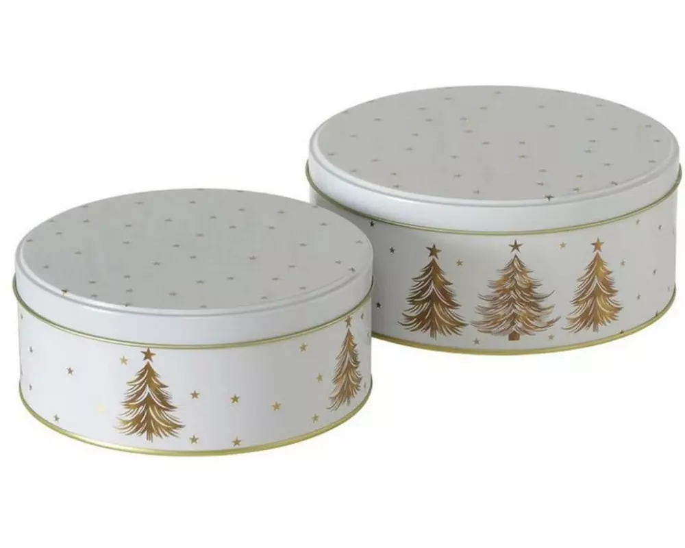 Boltze Guetzli-Dose Stella 2-teiliges Set