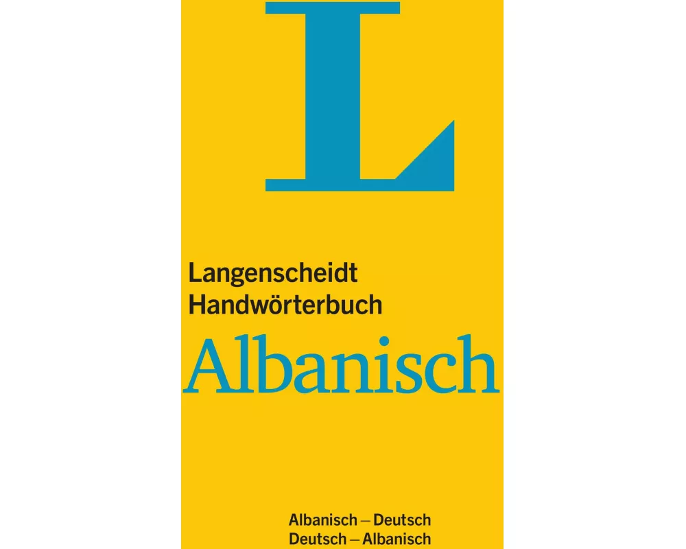 Langenscheidt Handwörterbuch Albanisch