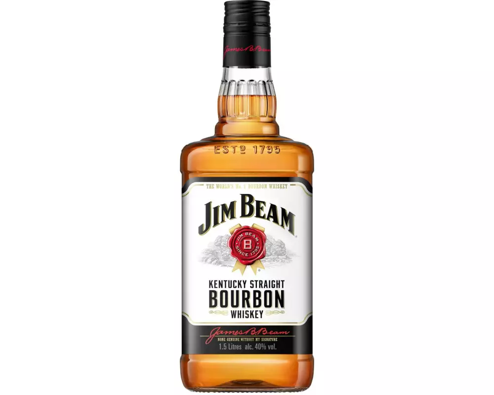Jim Beam Whiskey White Label 1.5 l