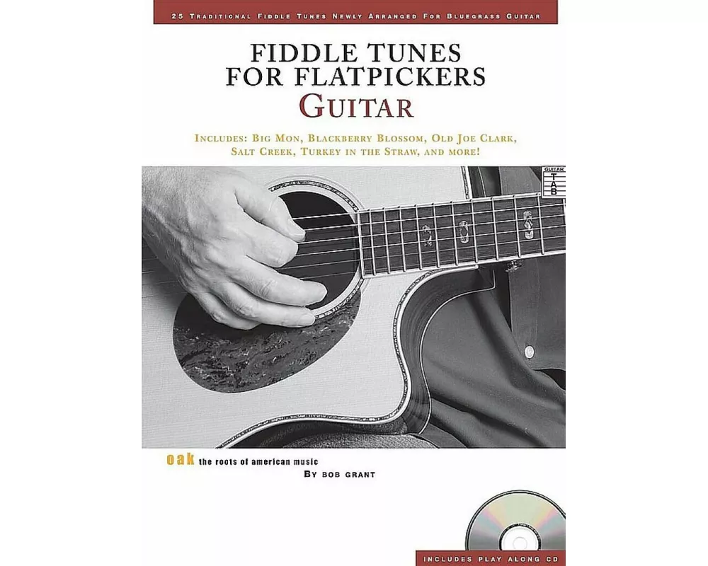 Fiddle Tunes for Flatpickers - Guitar - Book/Online Audio